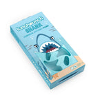 Lunch Punch Shark sandwich cutter set with shark and surfboard shapes
