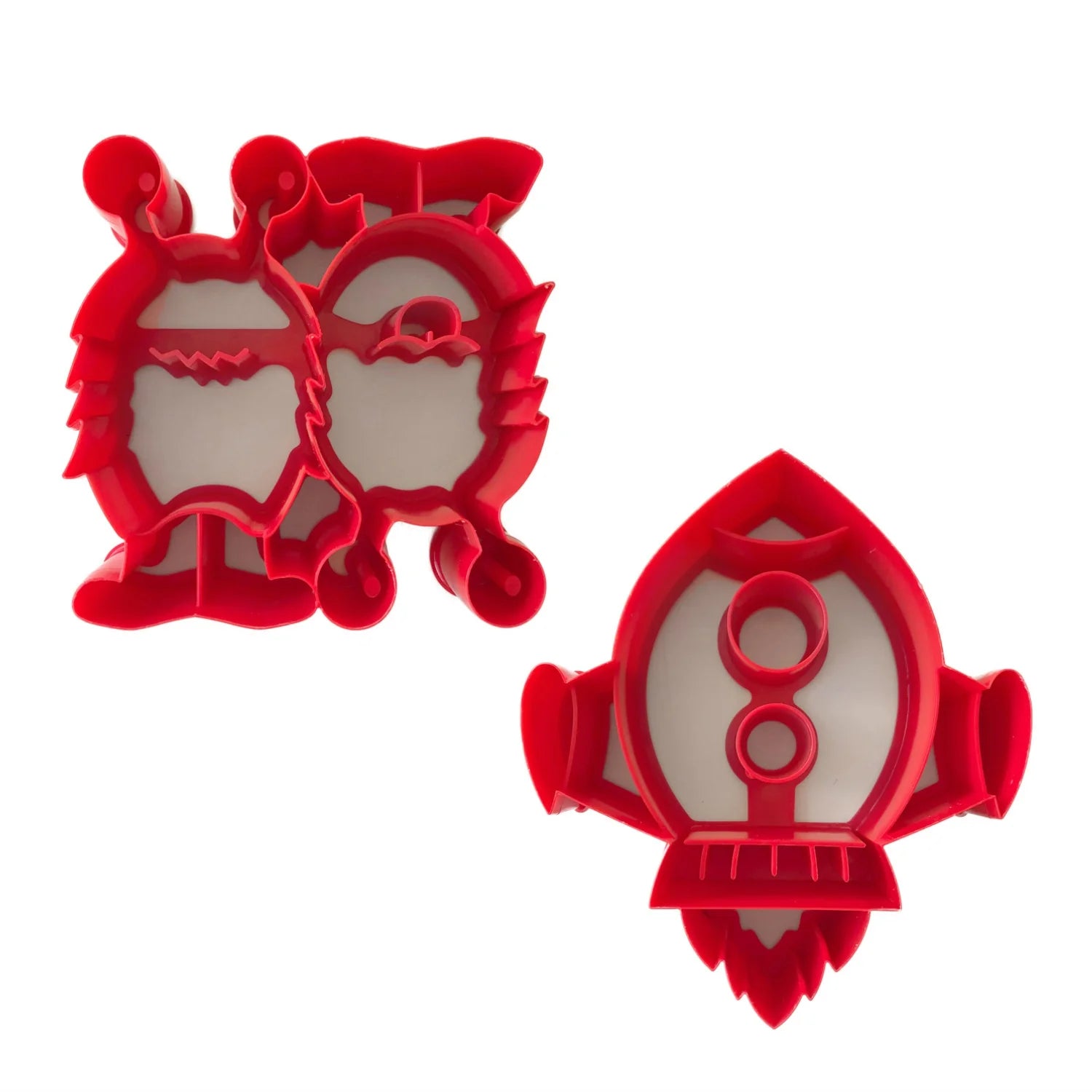 Lunch Punch Space sandwich cutters set featuring rocket and alien shapes