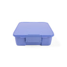 MontiiCo Bento Three lunchbox in Splash – bold blue lunchbox with three leakproof compartments