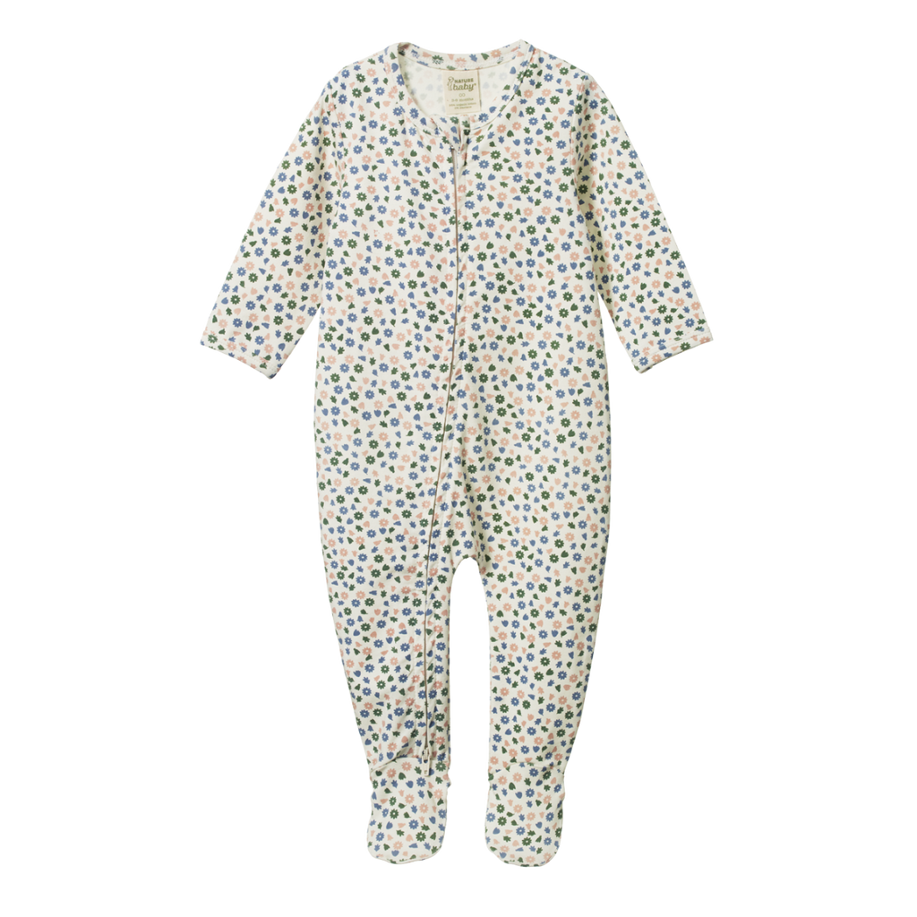 Nature Baby | Stretch and Grow | Chamomile Print | White Fox & Co