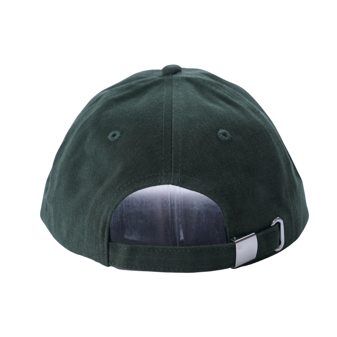 No Sleep Society Boy Dad Cap – Green | NZ Stockist White Fox & Co