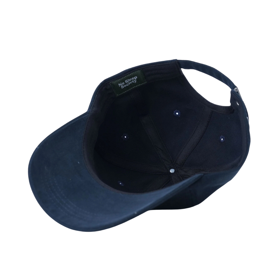No Sleep Society Girl Dad Cap – Navy | NZ Stockist White Fox & Co
