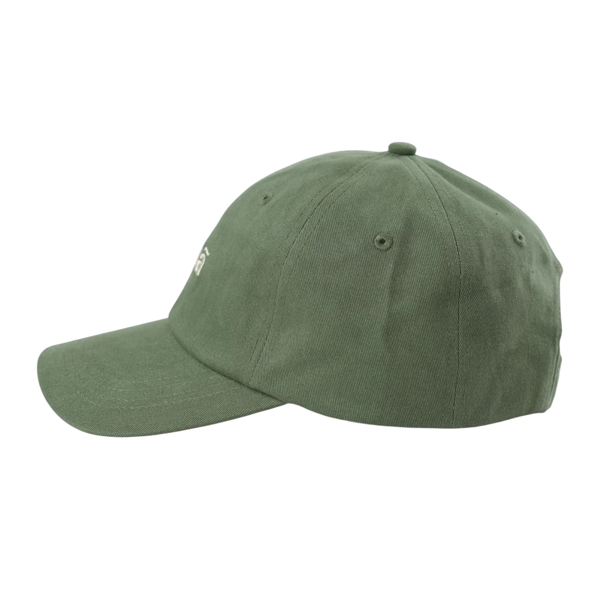 No Sleep Society Papa Cap – Green with White Embroidery | NZ Stockist White Fox & Co