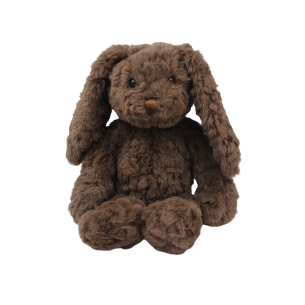 Ruffles the Rabbit chocolate brown plush toy by Petite Vous (40 cm)