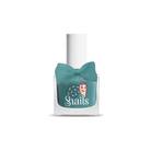Snails kids nail polish in Mermaid teal pearl – safe, washable, non-toxic, vegan, 10.5ml – White Fox & Co NZ