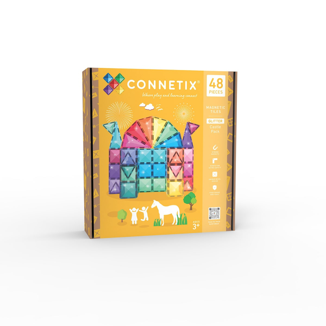sparkly-rainbow-connetix-glitter-castle-pack-48-piece-nz