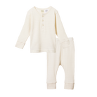 Nature Baby 2pc Pointelle Pyjamas | White Fox & Co