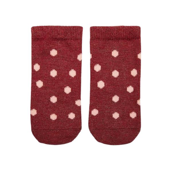 Toshi | Baby Socks in Rosewood | White Fox & Co
