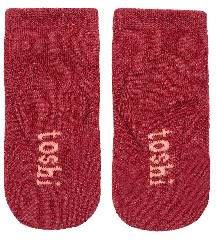 Toshi | Ankle Sock Rosewood | White Fox & Co