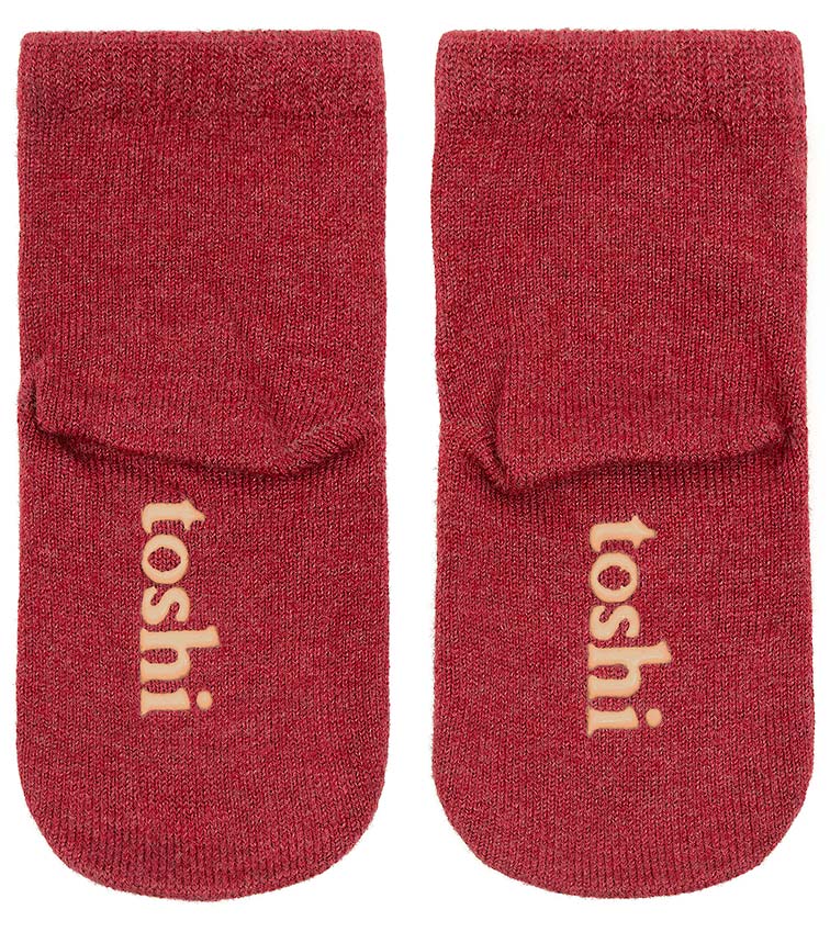 Toshi | Ankle Sock Rosewood | White Fox & Co