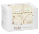 Toshi | Organic Booties | Cream | White Fox & Co