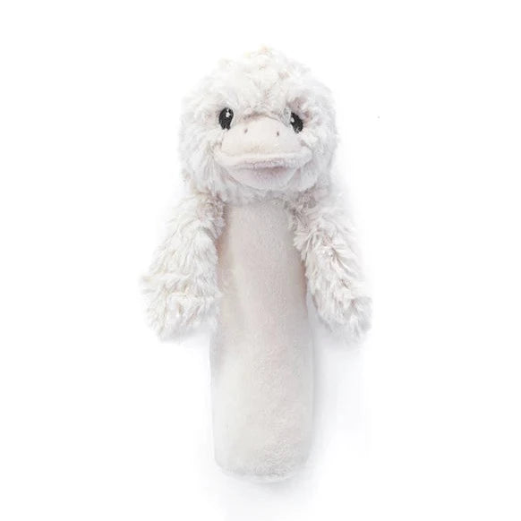 Nana Huchy | Bill the Duck Baby Rattle – White Fox & Co