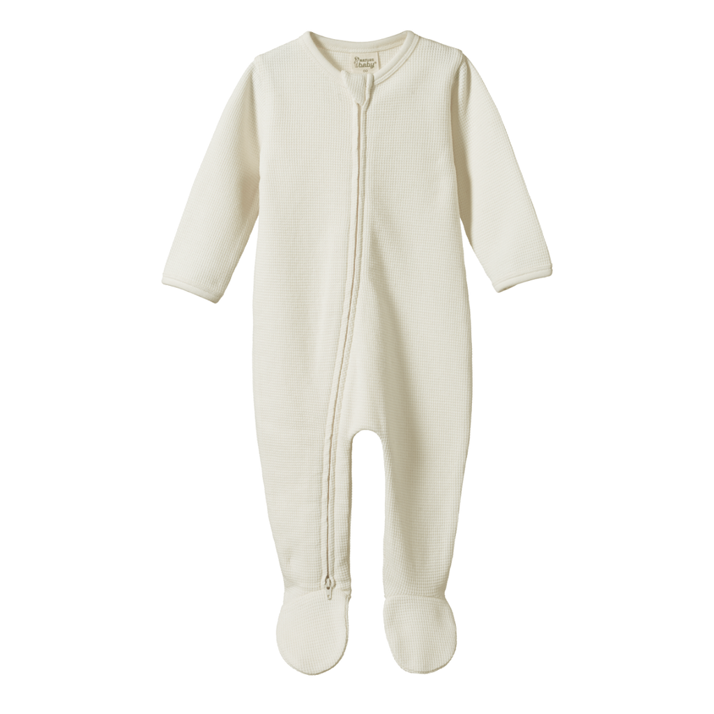Nature Baby | Dreamlands Suit Waffle | White Fox & Co