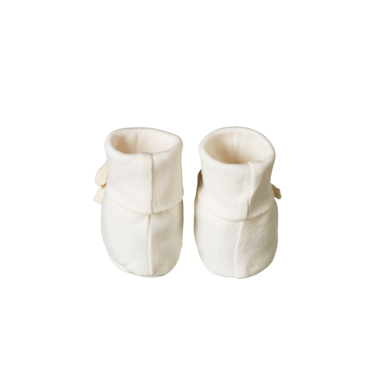 Nature baby | Cotton booties | Natural | White Fox & Co