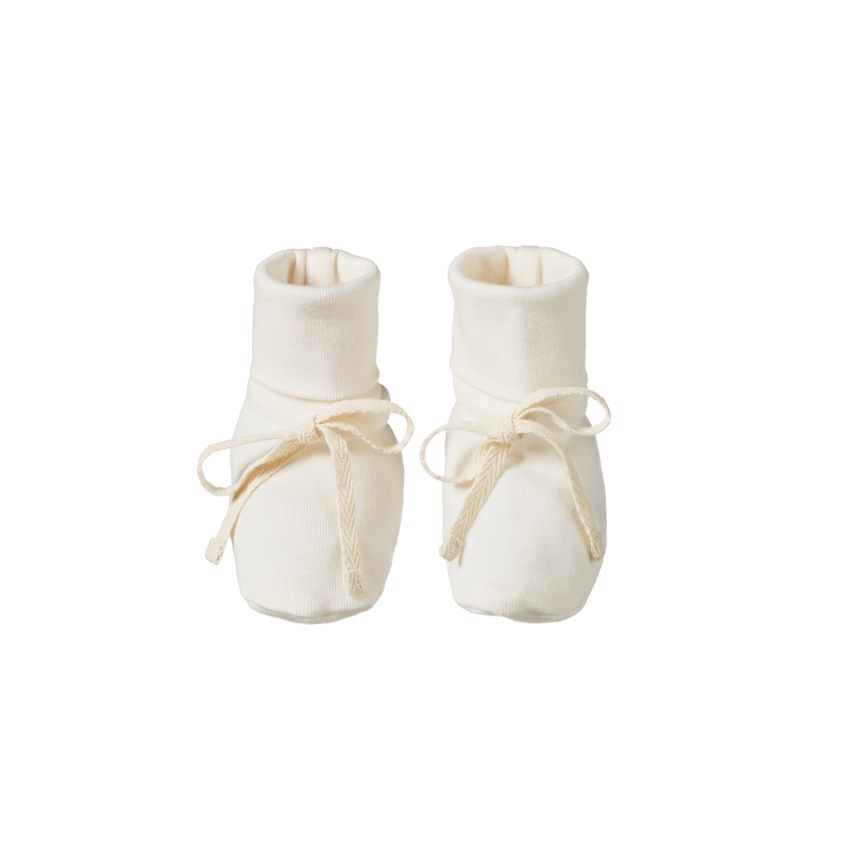 Nature baby | Cotton booties | Natural | White Fox & Co