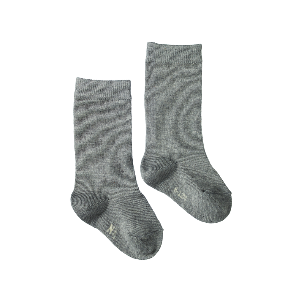 Nature baby | Organic Socks | Grey Marl | White Fox & Co